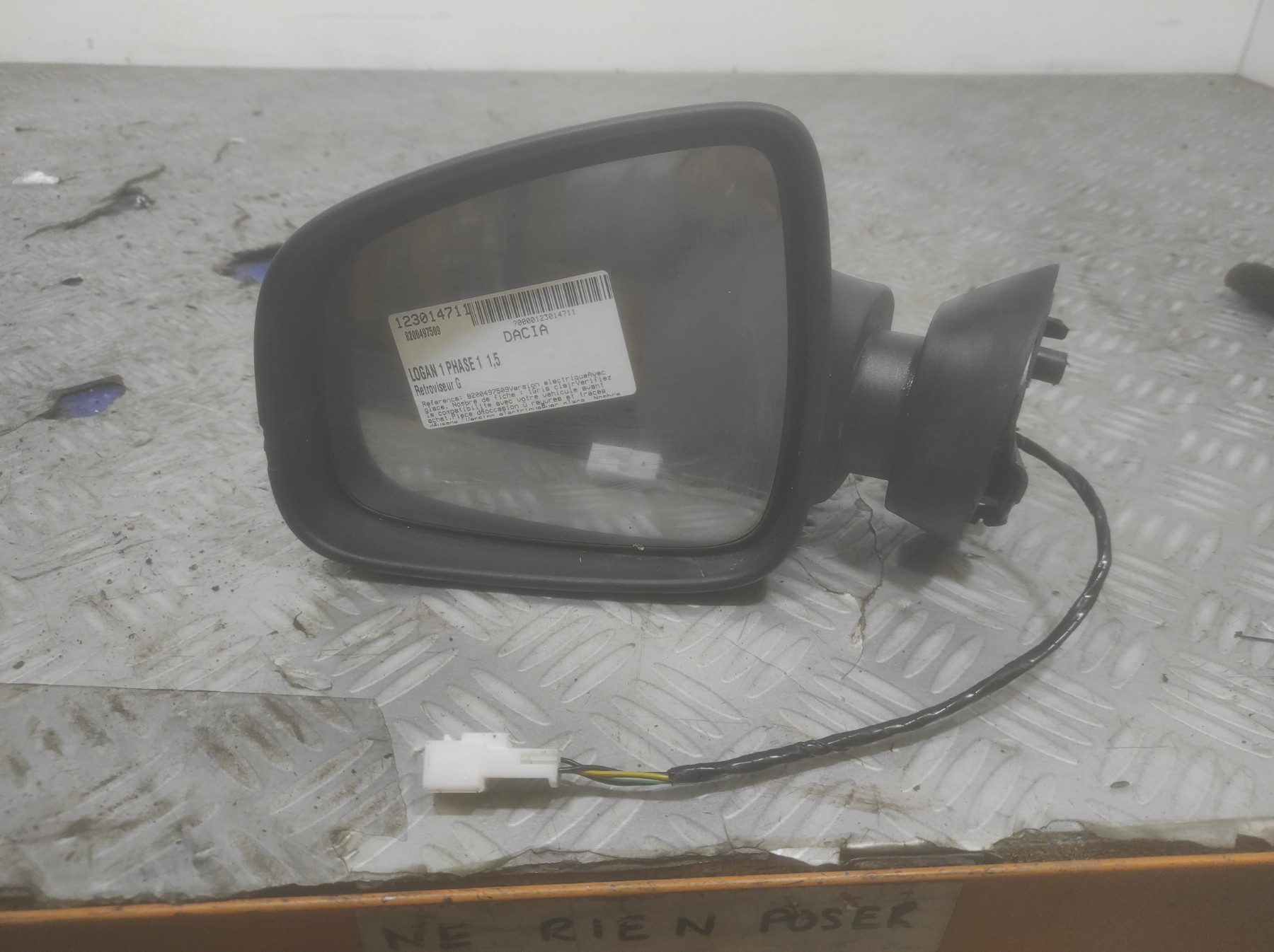 Retroviseur gauche DACIA LOGAN 1 PHASE 1 – 8200497509