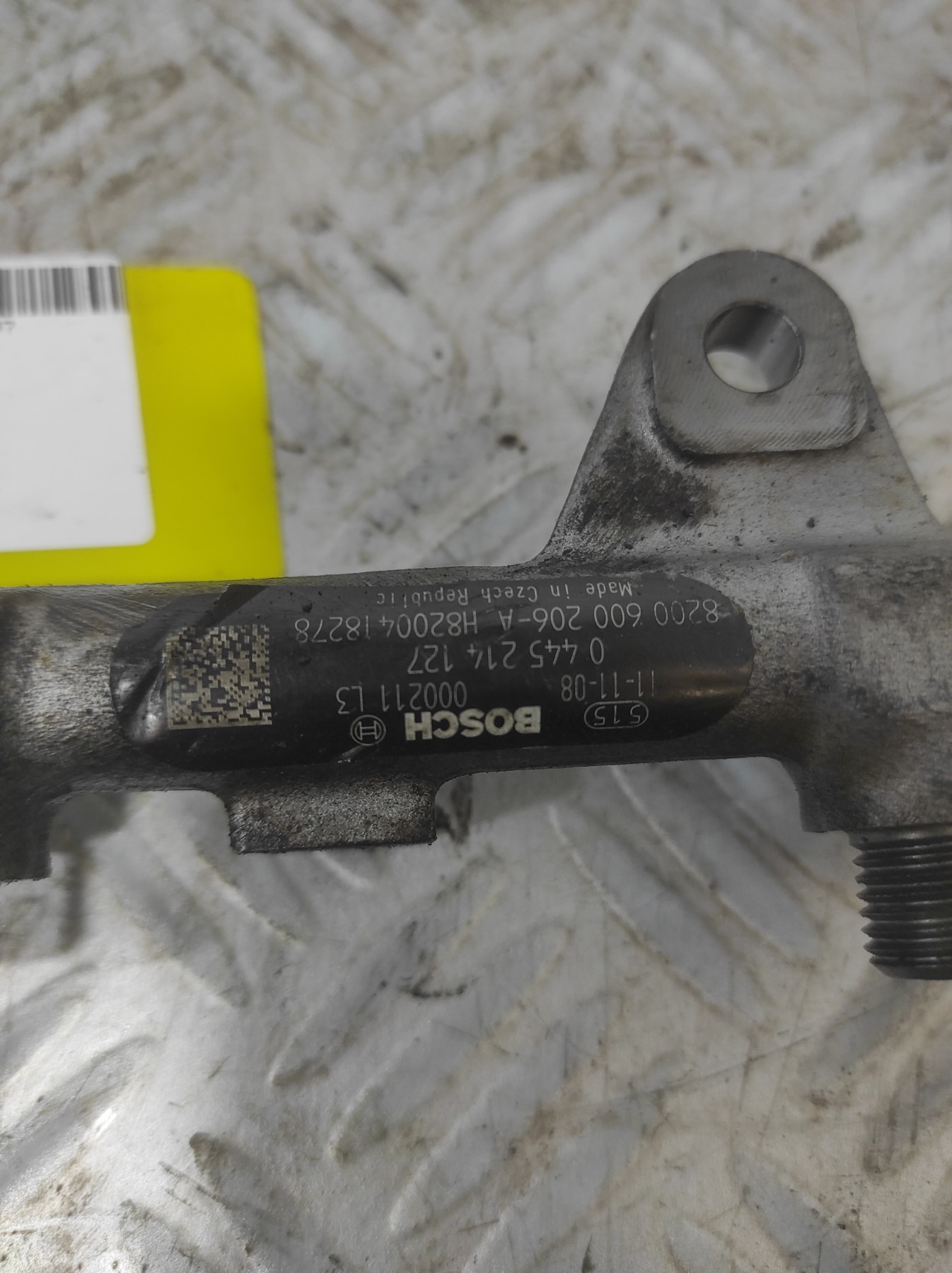 Rampe injection RENAULT ESPACE 4 PHASE 1 – 8200600206