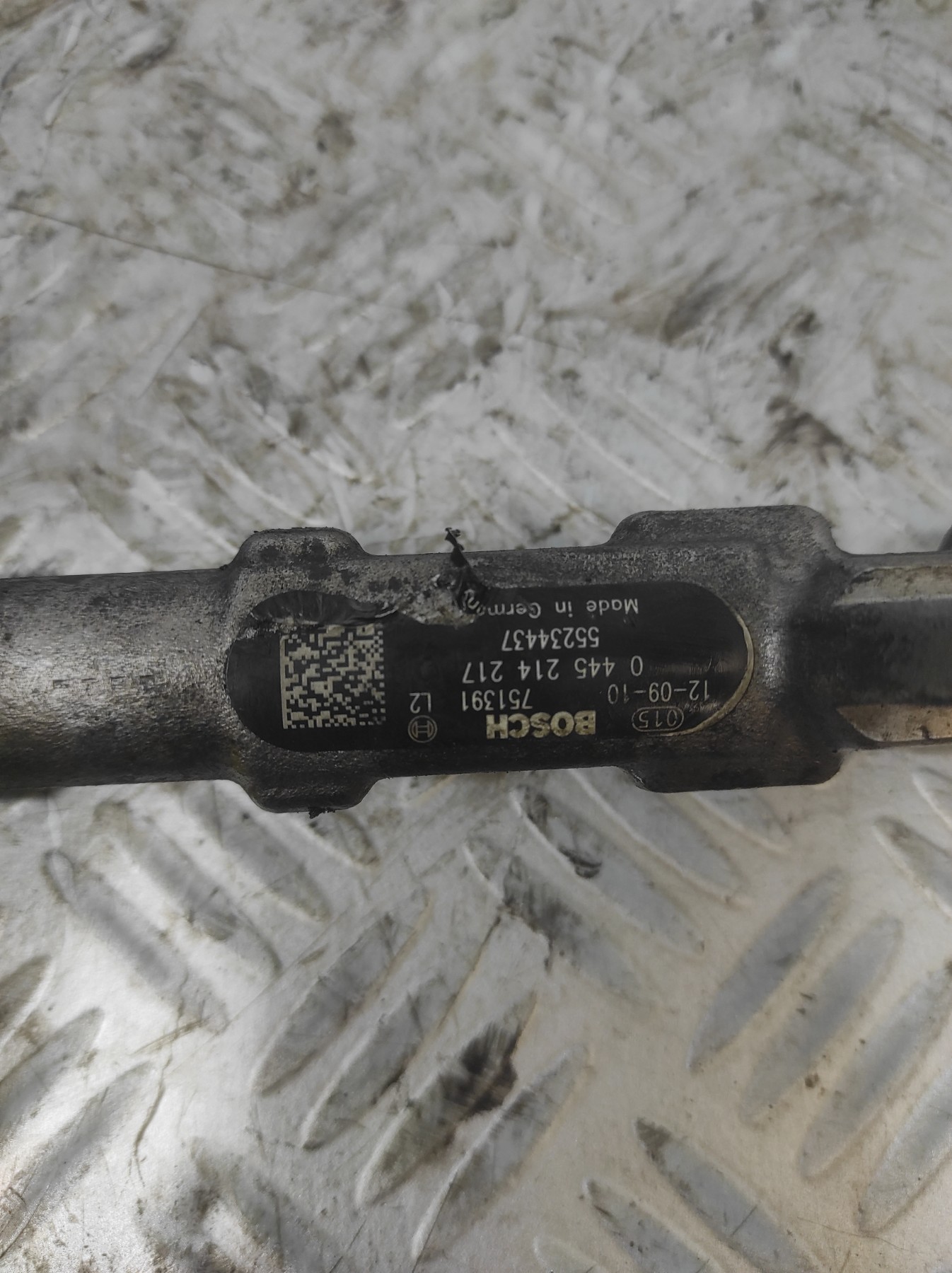 Rampe injection FIAT DOBLO 2 PHASE 1 – 55234437