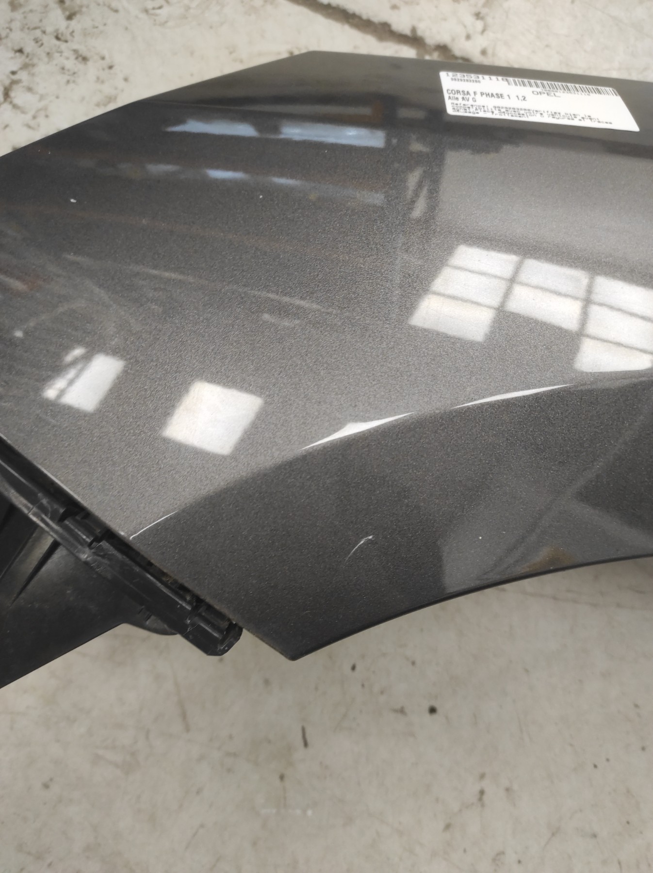 Aile avant gauche OPEL CORSA F PHASE 1 – 9829283280