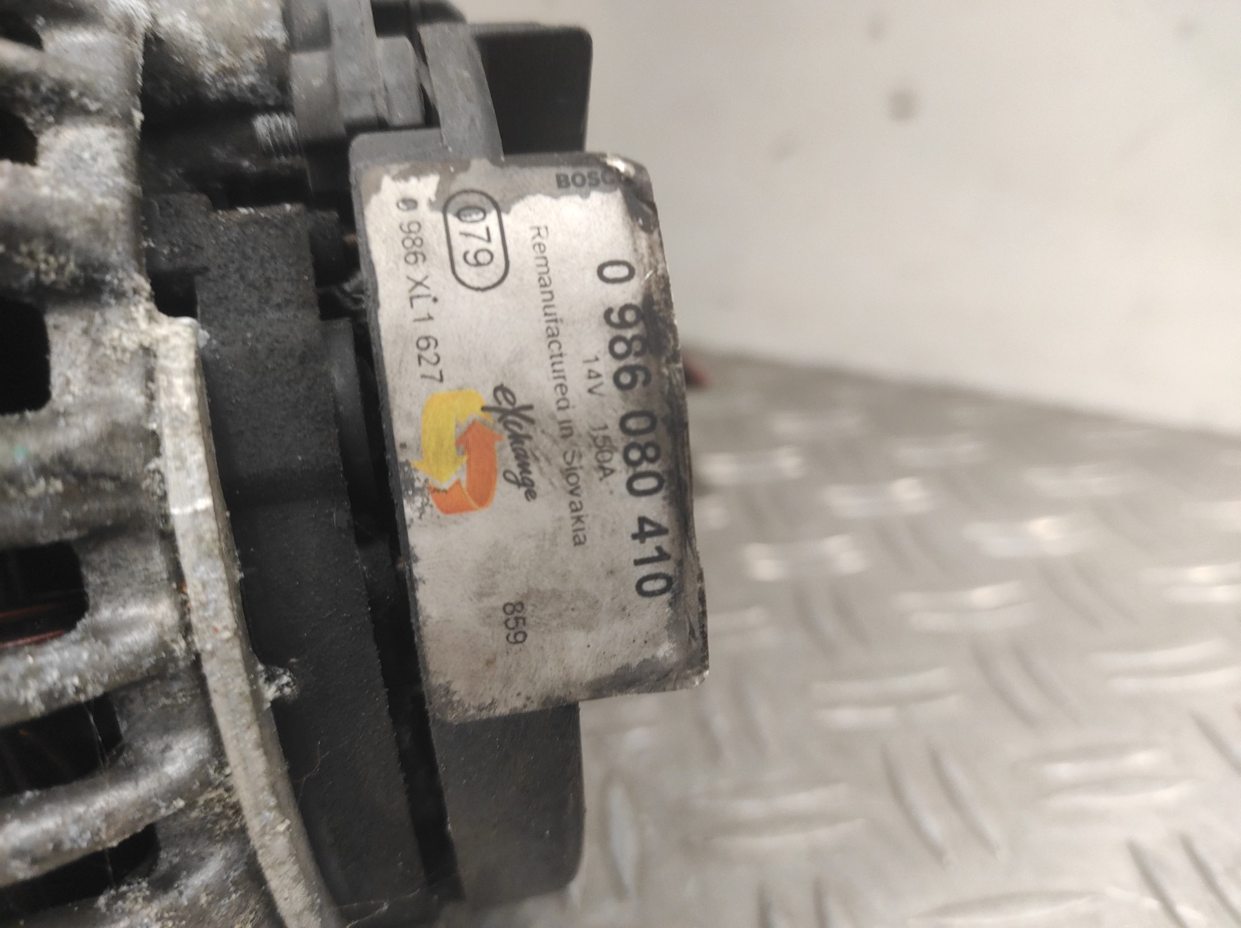 Alternateur RENAULT KANGOO 2 PHASE 1 – 986080410
