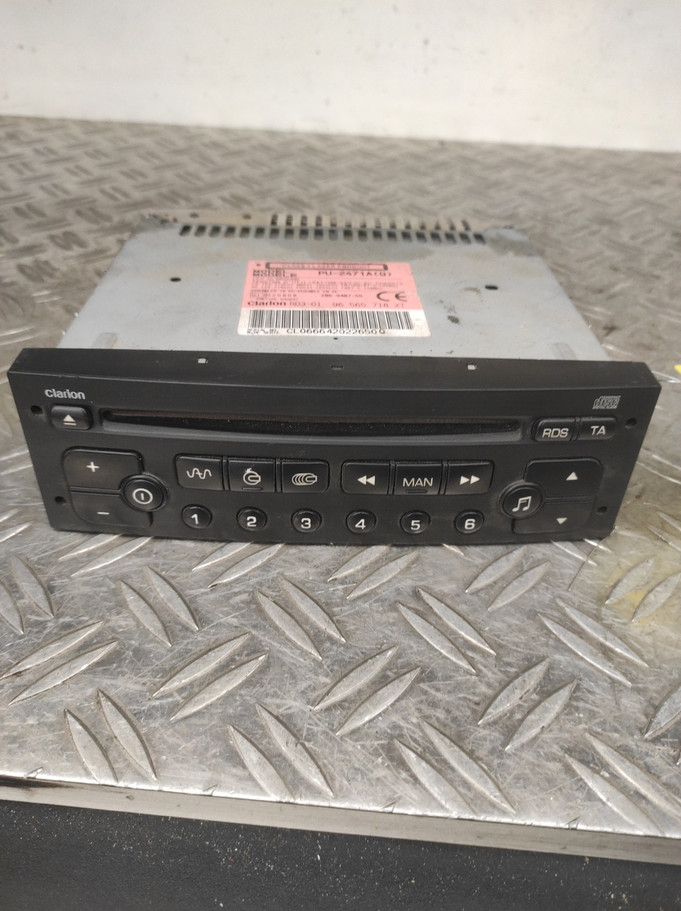 Autoradio d’origine CITROEN C2 PHASE 1 – 96565718XT