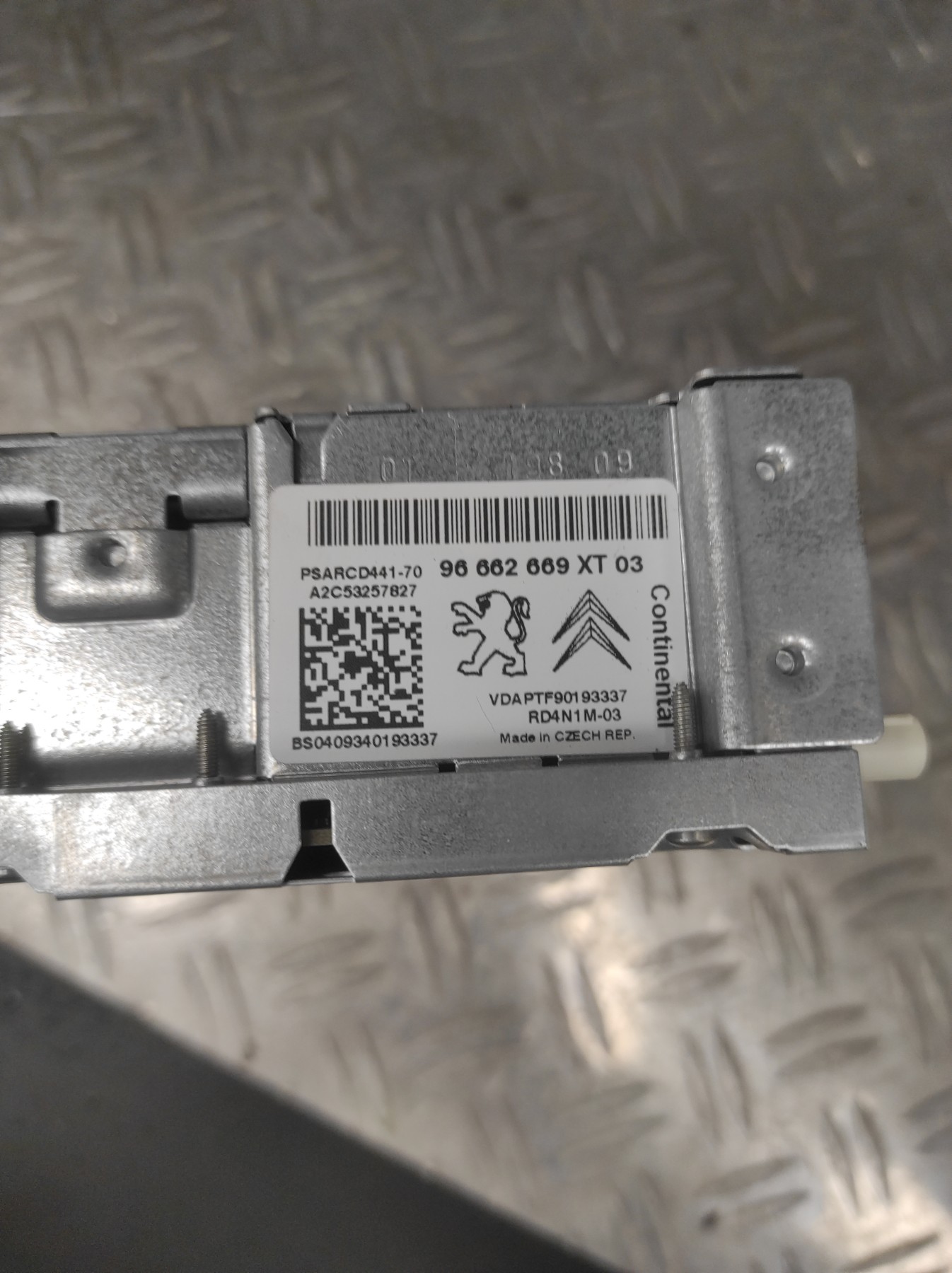 Autoradio d’origine CITROEN C3 2 PHASE 1 – 96662669XT