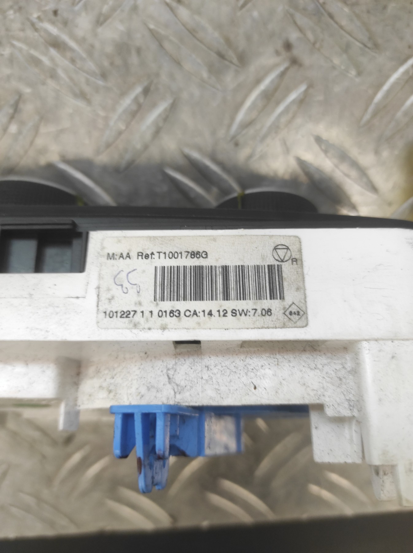 Commande chauffage RENAULT MEGANE 3 PHASE 1 – T1001786G