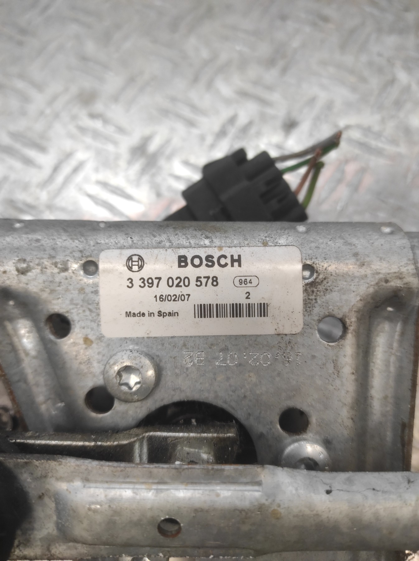Moteur essuie glace avant PEUGEOT 206 PHASE 2 – 3397020578