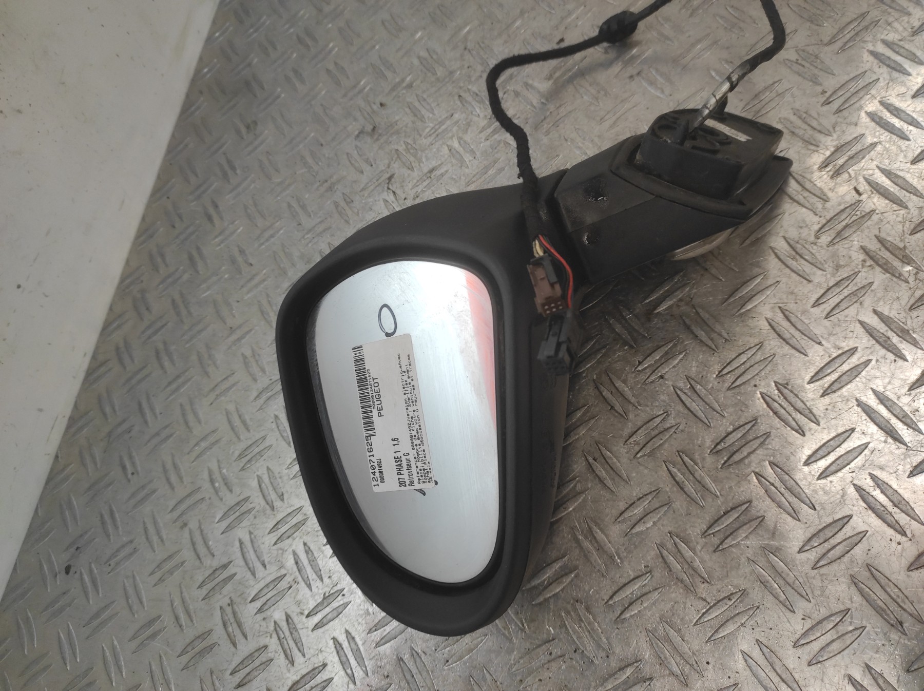 Retroviseur gauche PEUGEOT 207 PHASE 1 – 00008149ZJ