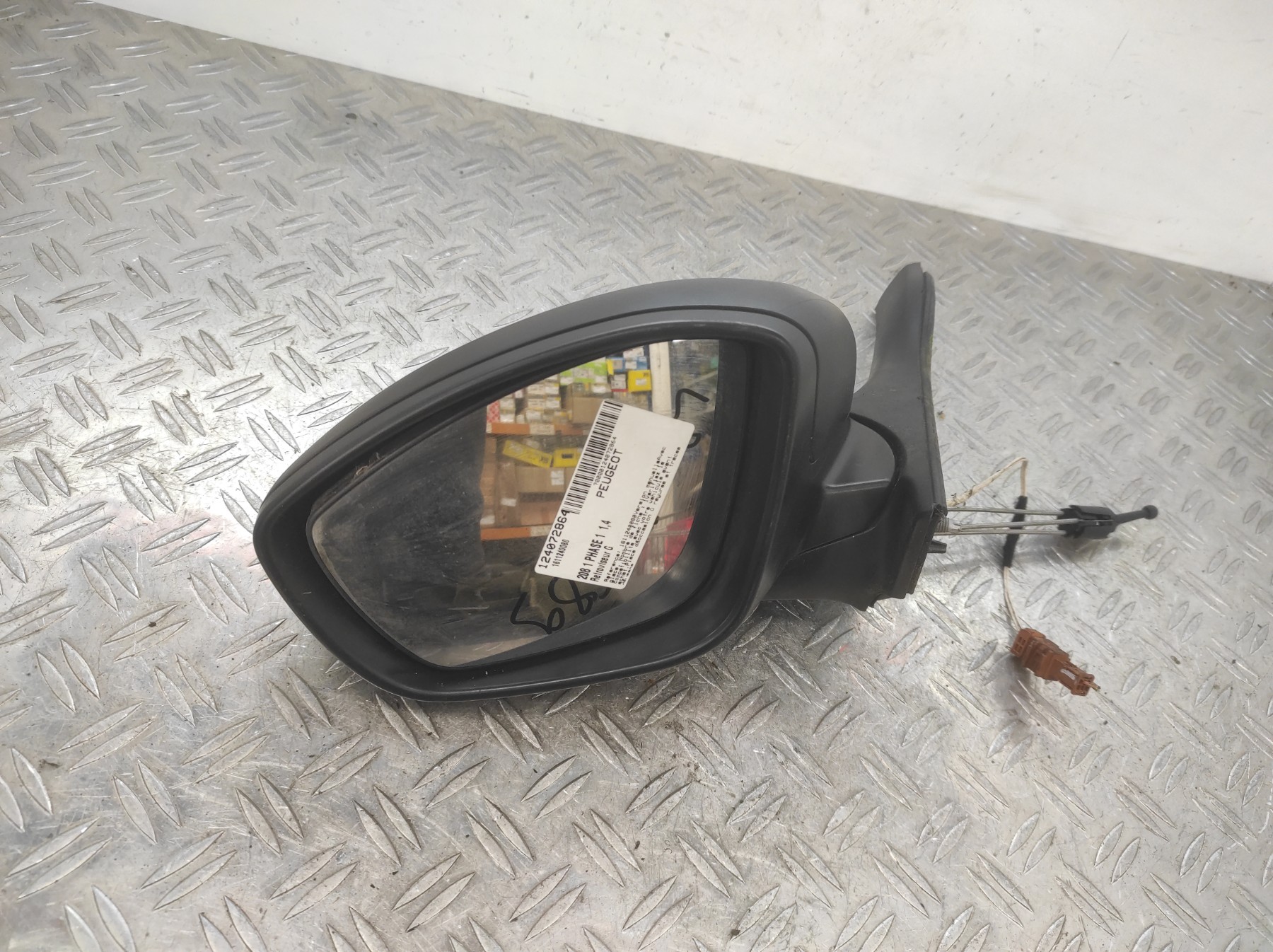 Retroviseur gauche PEUGEOT 208 1 PHASE 1 – 1611240080