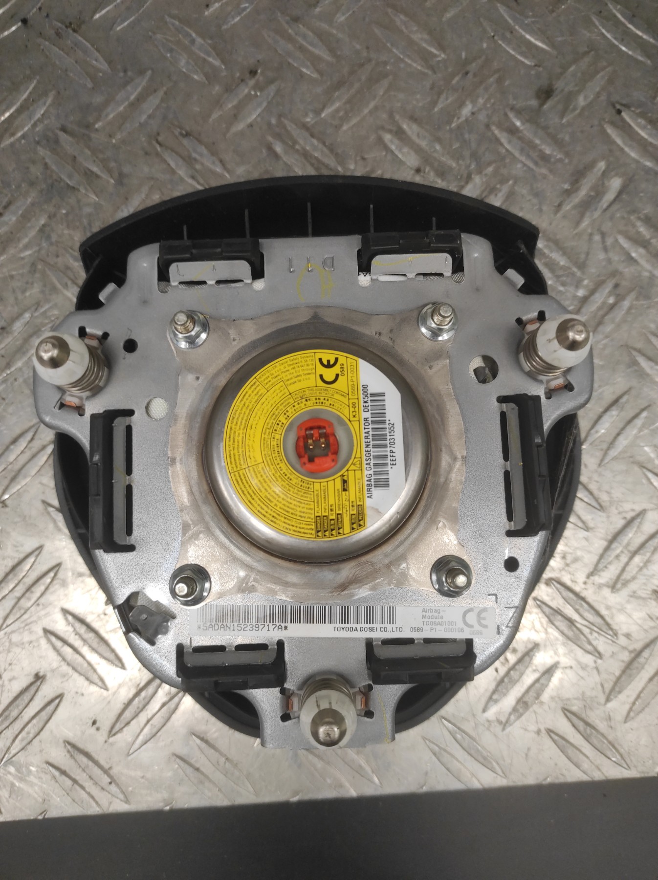 Air bag conducteur TOYOTA AYGO 2 PHASE 1 – TG09A01001