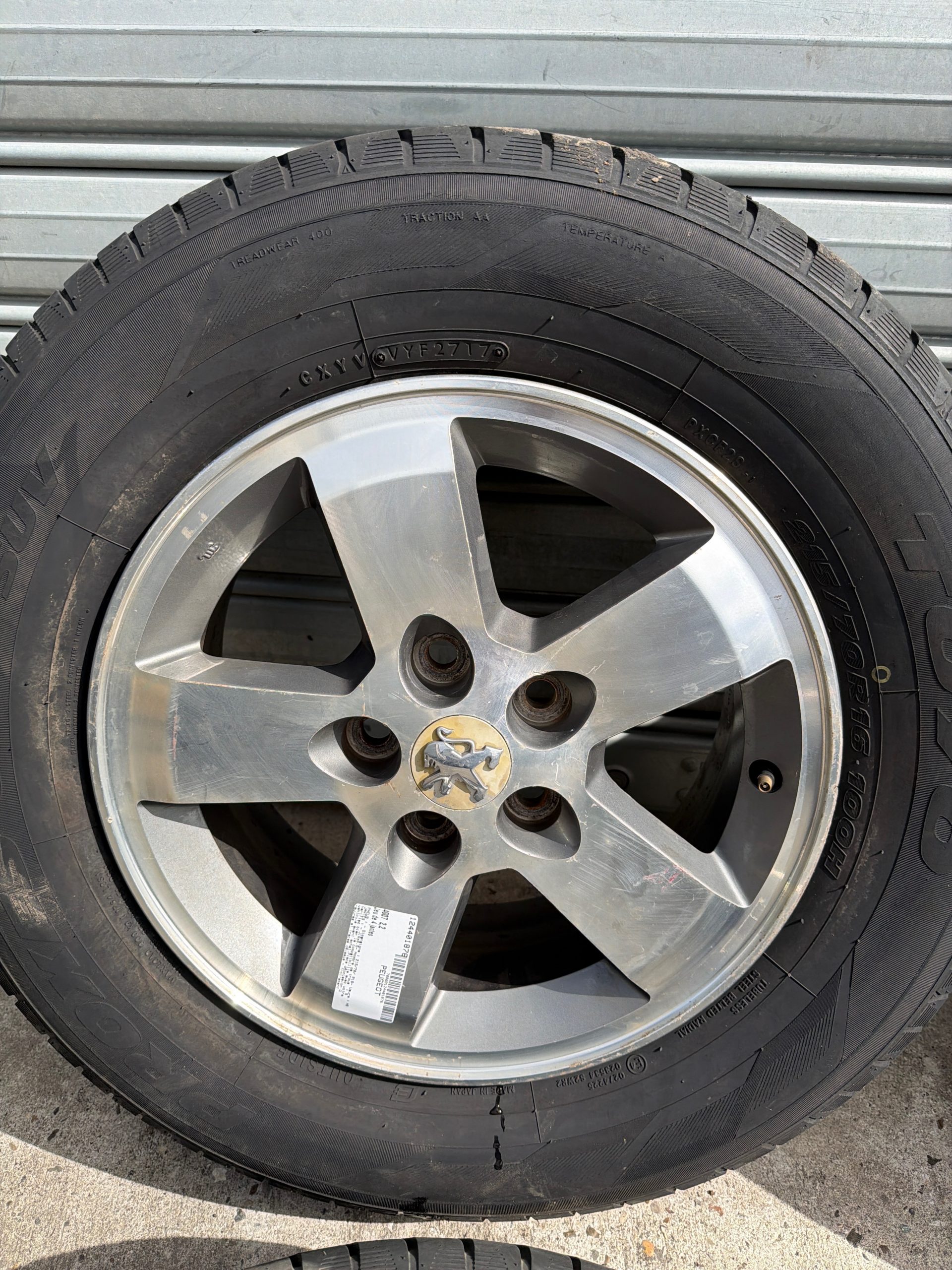Jeu de 4 jantes PEUGEOT 4007
