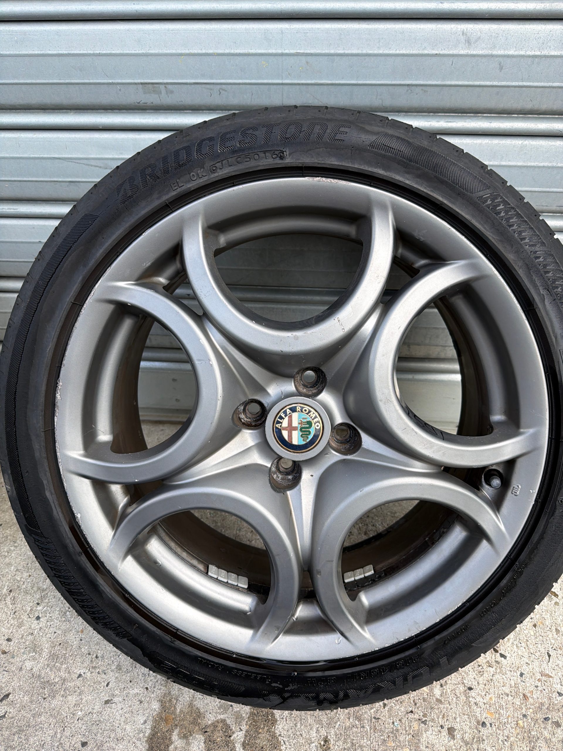 Jeu de 4 jantes ALFA ROMEO MITO PHASE 1 – 156091878