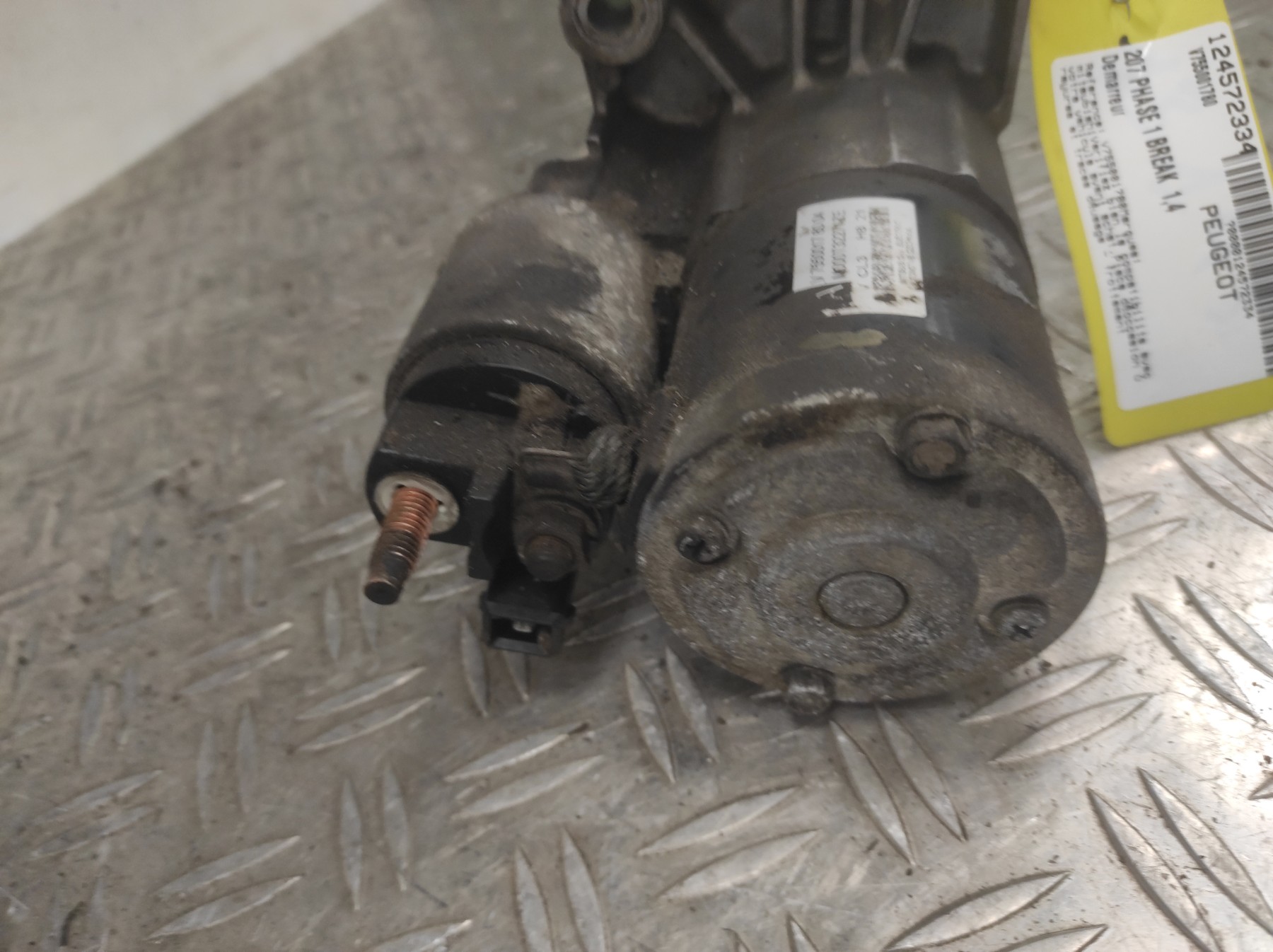 Demarreur PEUGEOT 207 PHASE 1 BREAK – V755001780