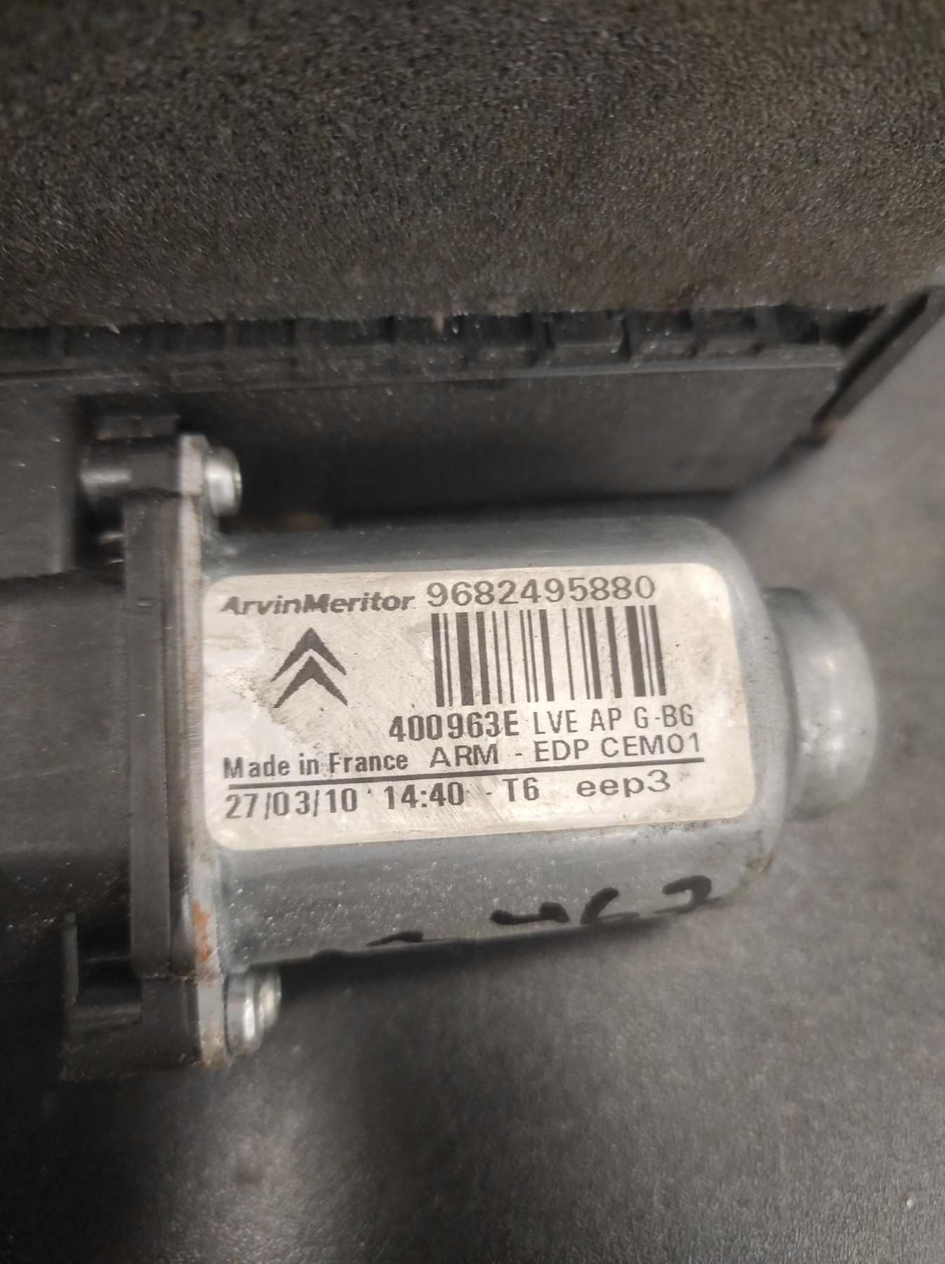 Moteur leve vitre avant gauche CITROEN C4 PICASSO 1 – 9682495880