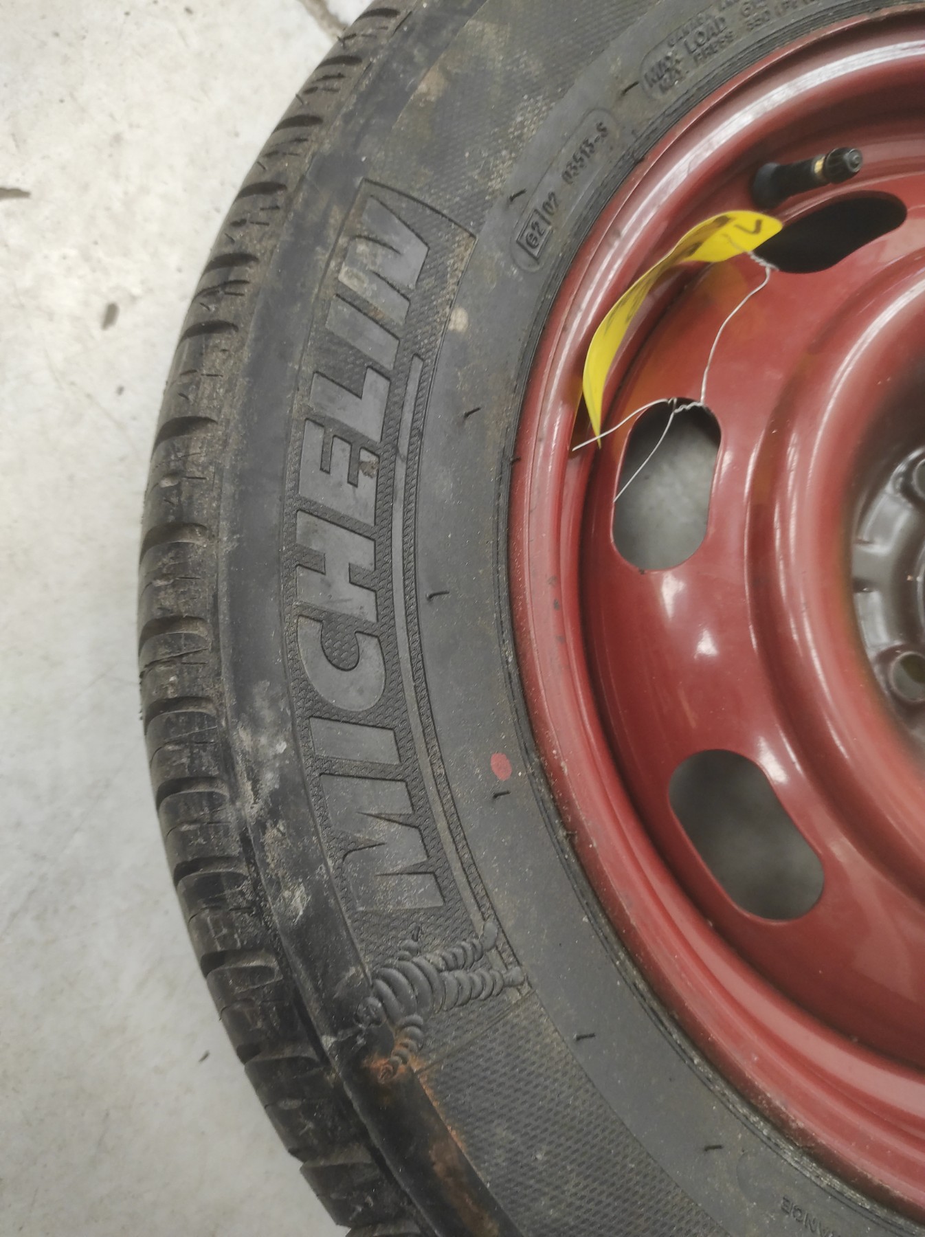 Roue de secours CITROEN C4 1 PHASE 1 – XXXXX