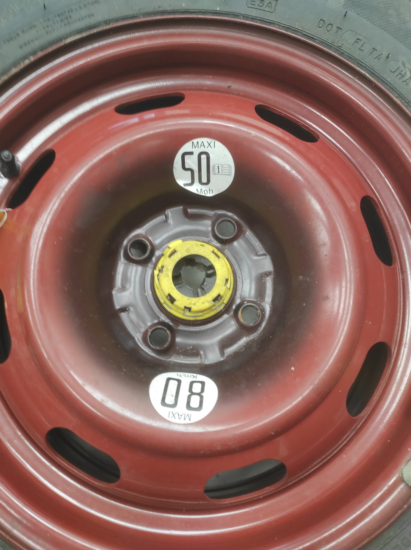 Roue de secours CITROEN C4 1 PHASE 1 – XXXXX