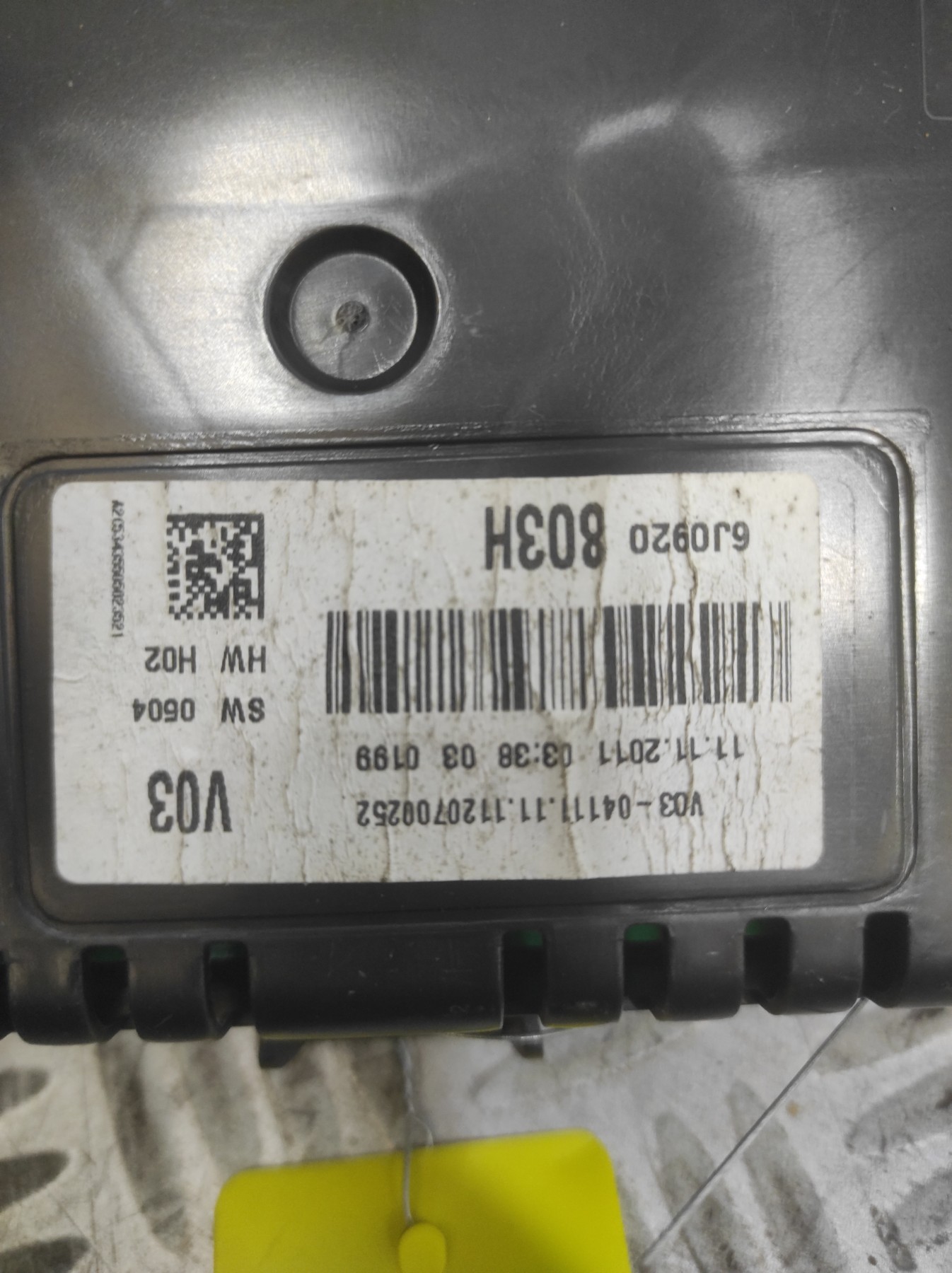 Compteur SEAT IBIZA 4 PHASE 2 – 6J0920803H