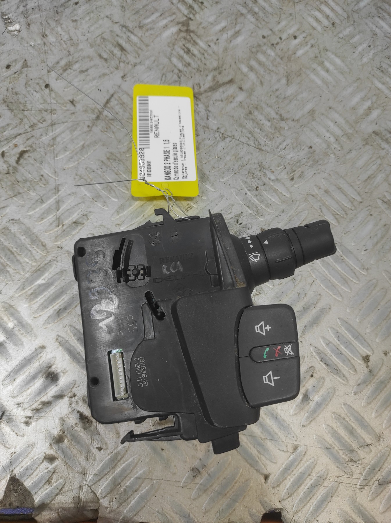 Commodo d’essuie glaces RENAULT KANGOO 2 PHASE 1 – 88103008491