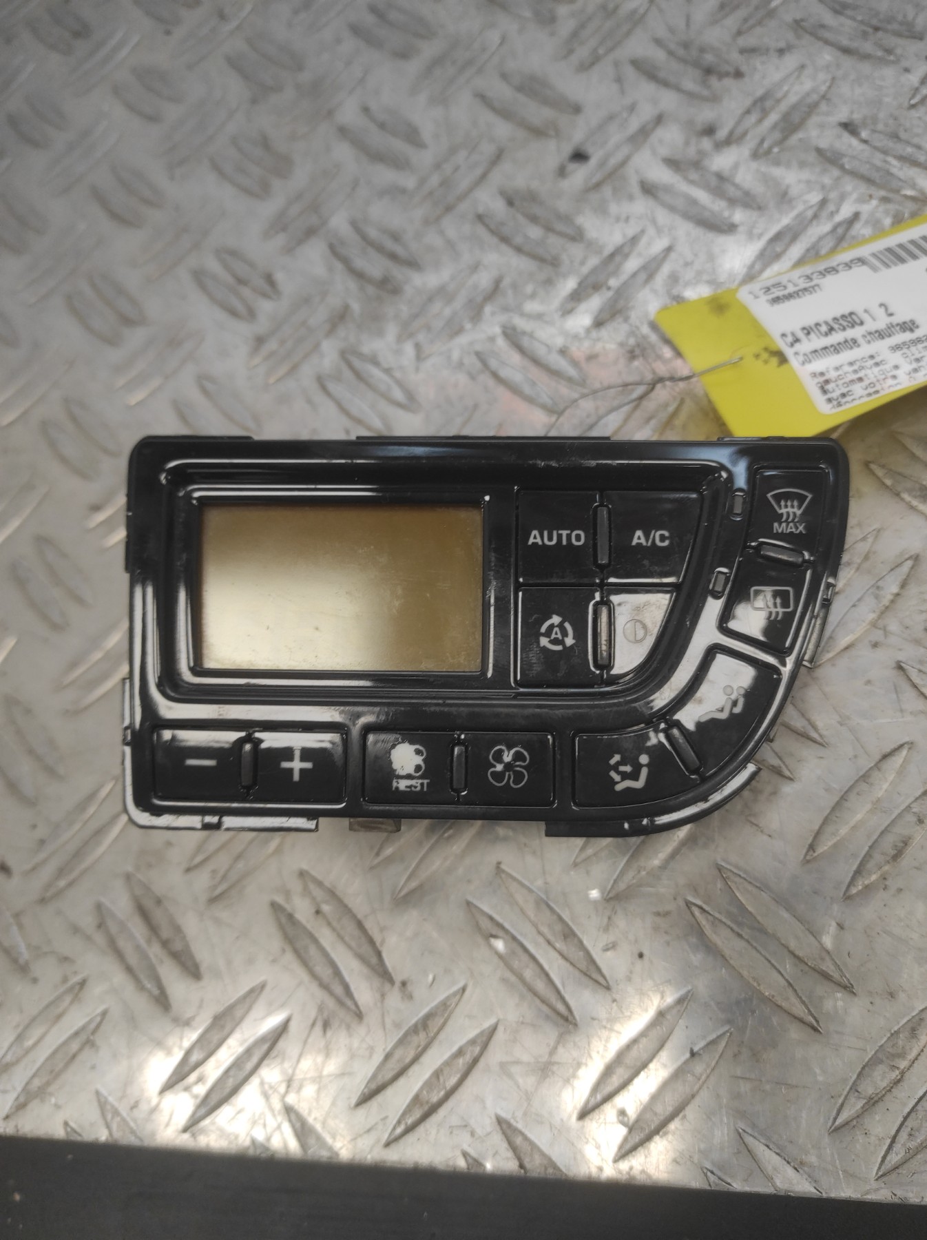 Commande chauffage CITROEN C4 PICASSO 1 – 9659627577