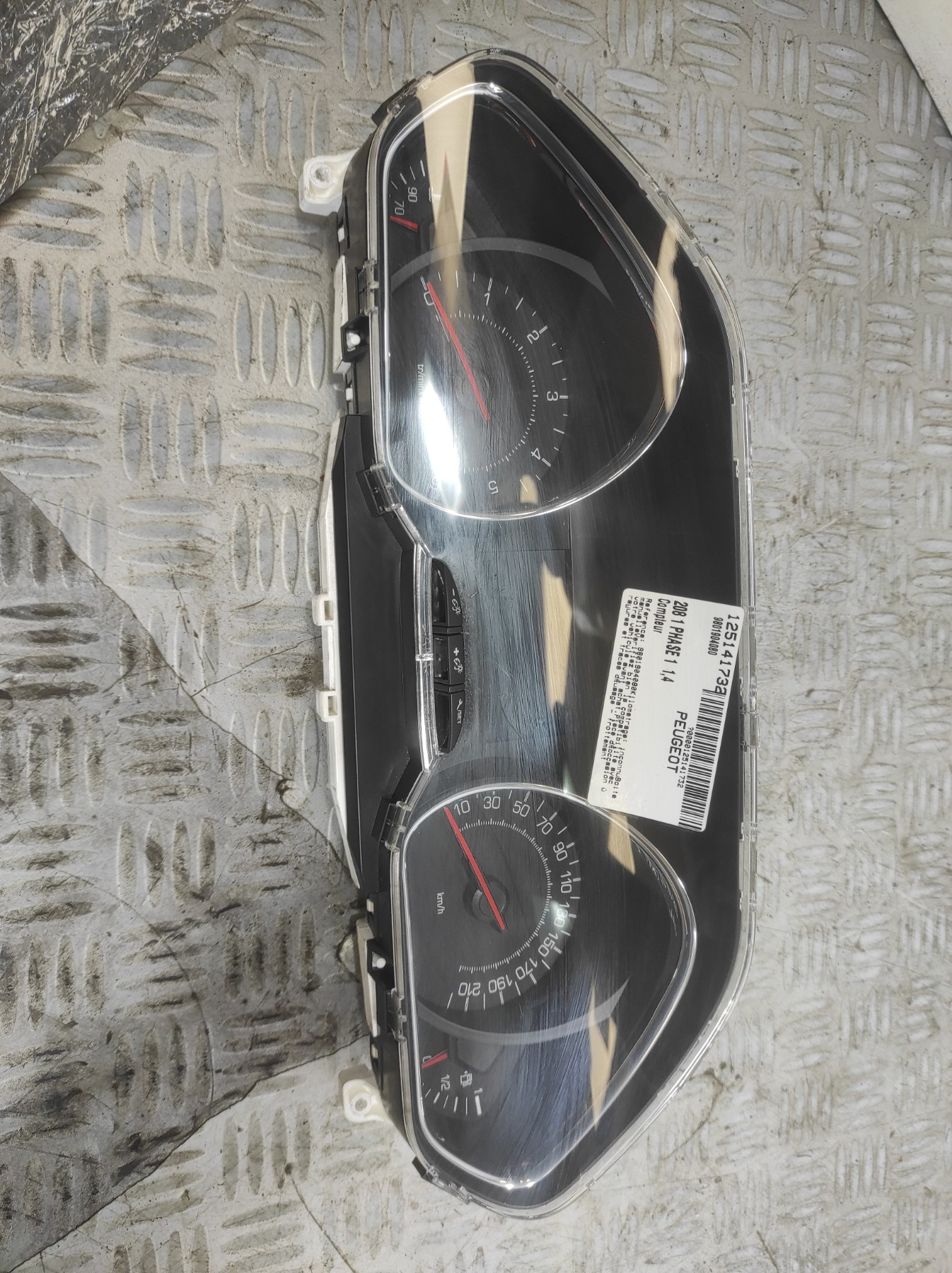 Compteur PEUGEOT 208 1 PHASE 1 – 9801904080