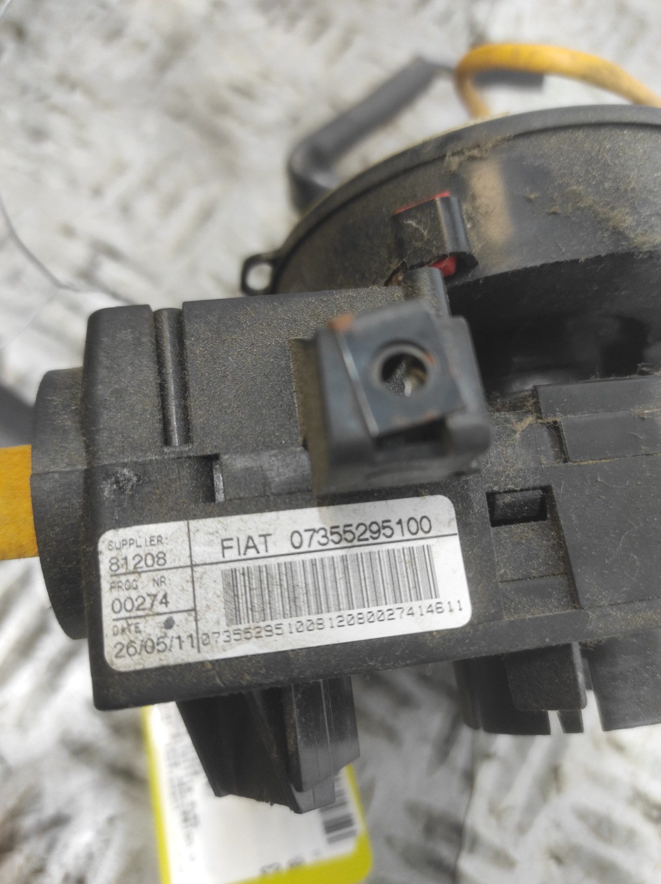 Com (Bloc Contacteur Tournant+Commodo Essuie Glace+Commodo Phare) LANCIA YPSILON 5 – 7355295100