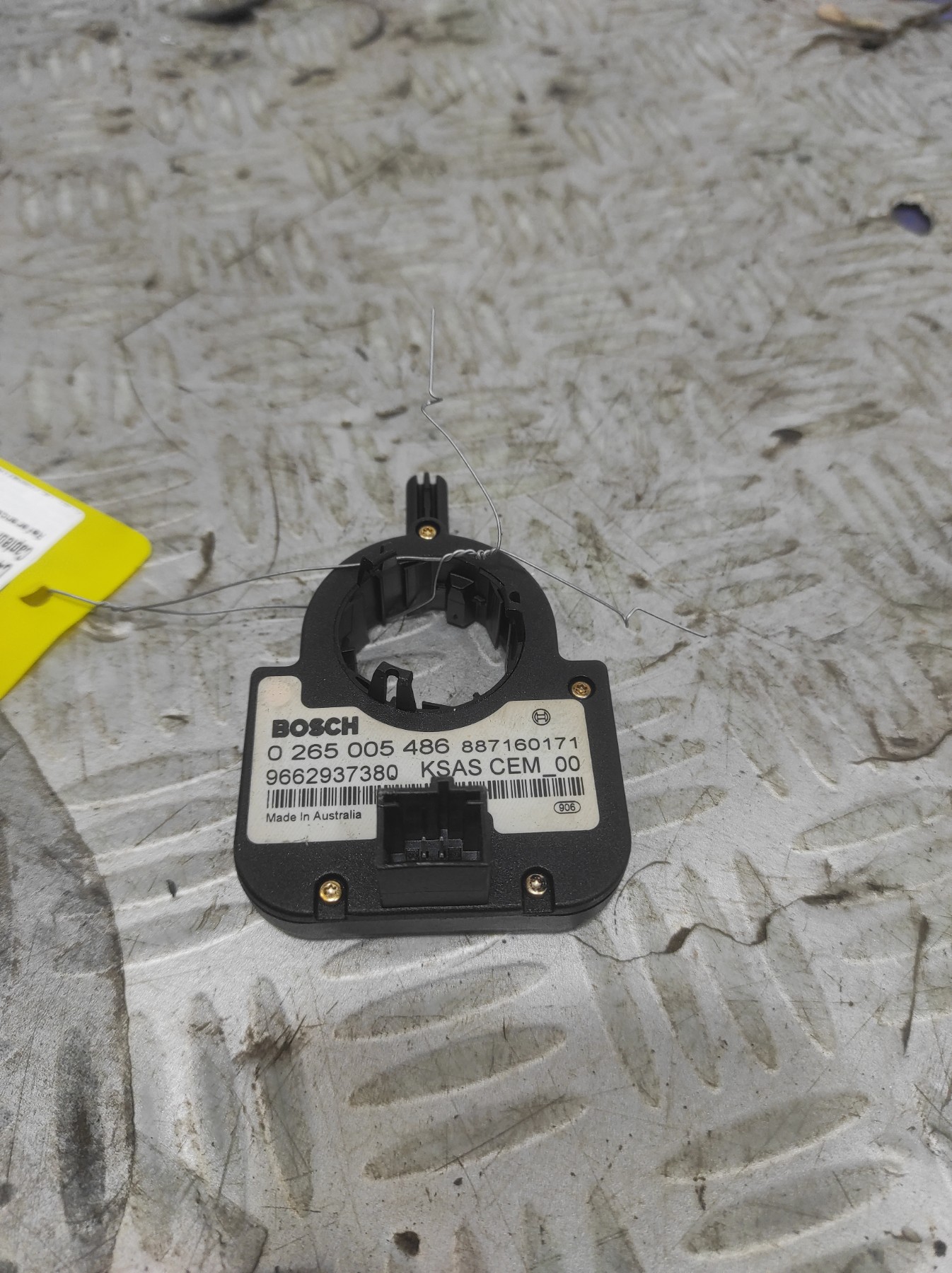 Capteur d&rsquo;angle de braquage CITROEN C4 PICASSO 1 – 265005486