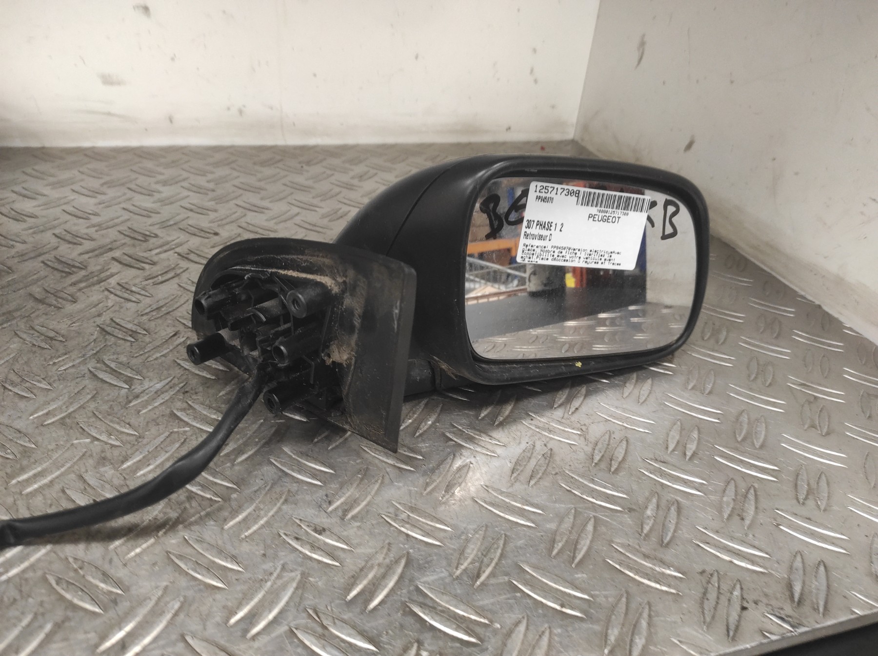 Retroviseur droit PEUGEOT 307 PHASE 1 – PP945070