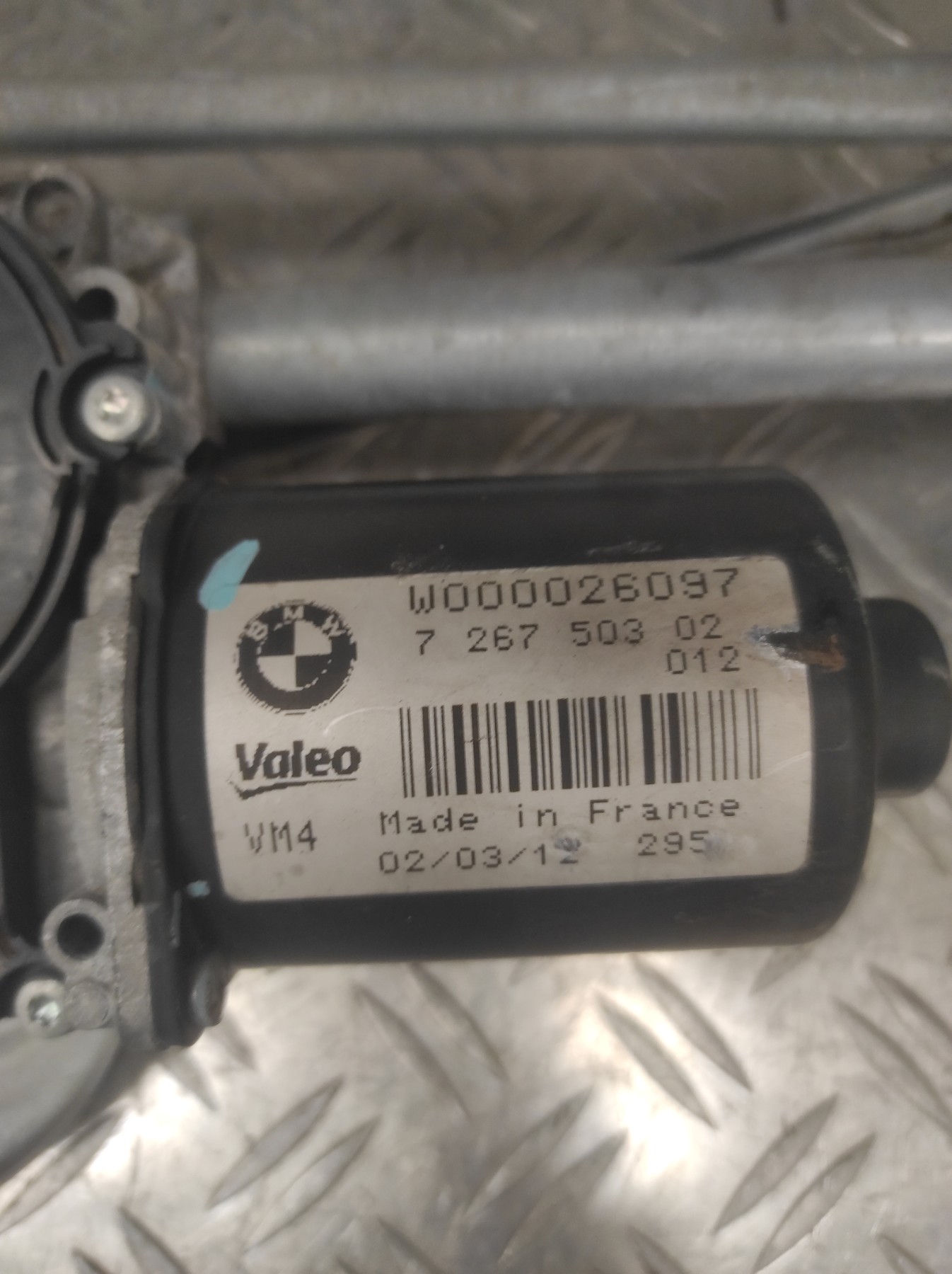 Moteur essuie glace avant BMW SERIE 1 F20 PHASE 1 – 726750302