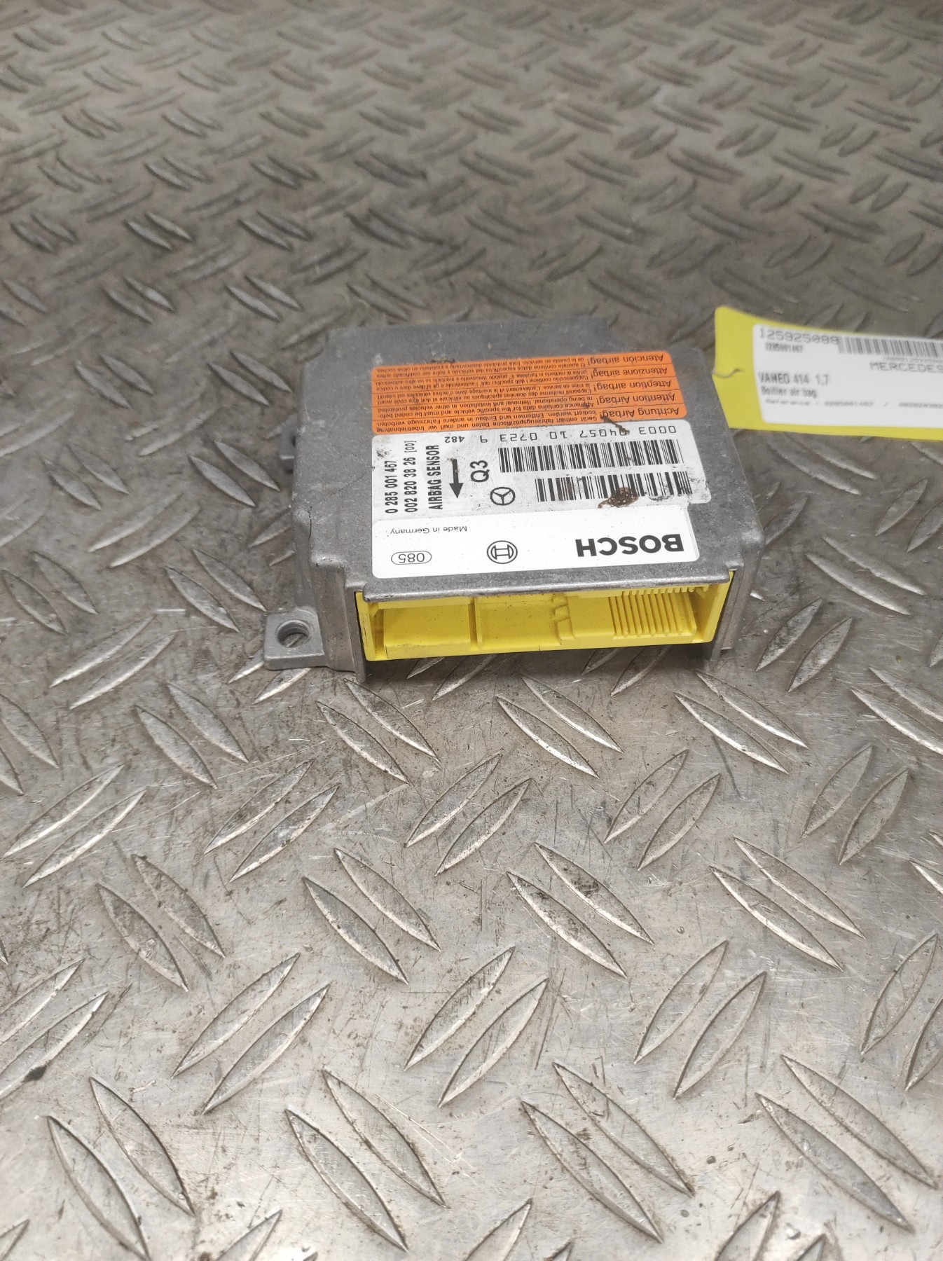 Boitier air bag MERCEDES VANEO 414 – 285001467