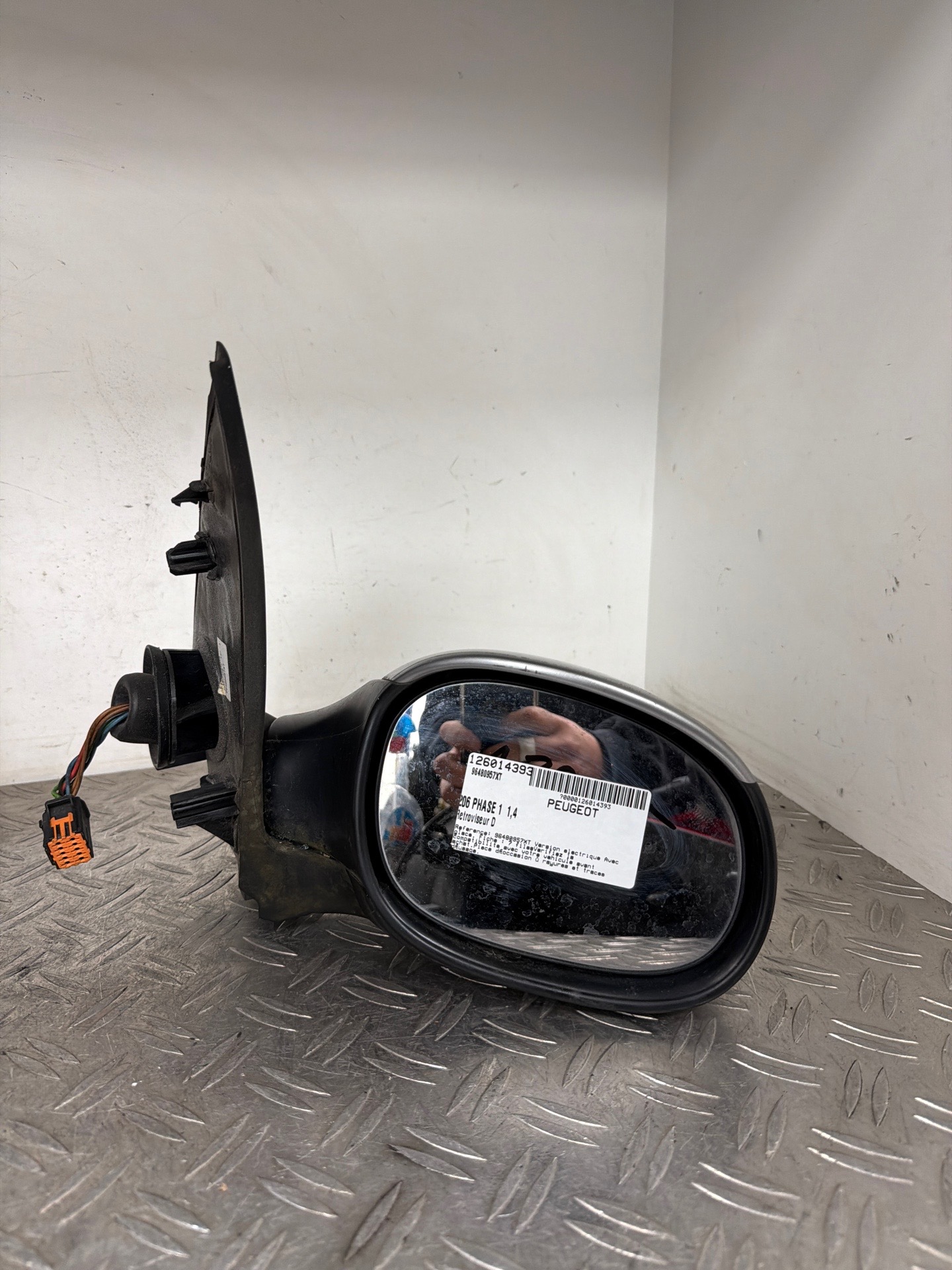 Retroviseur droit PEUGEOT 206 PHASE 1 – 96480957XT