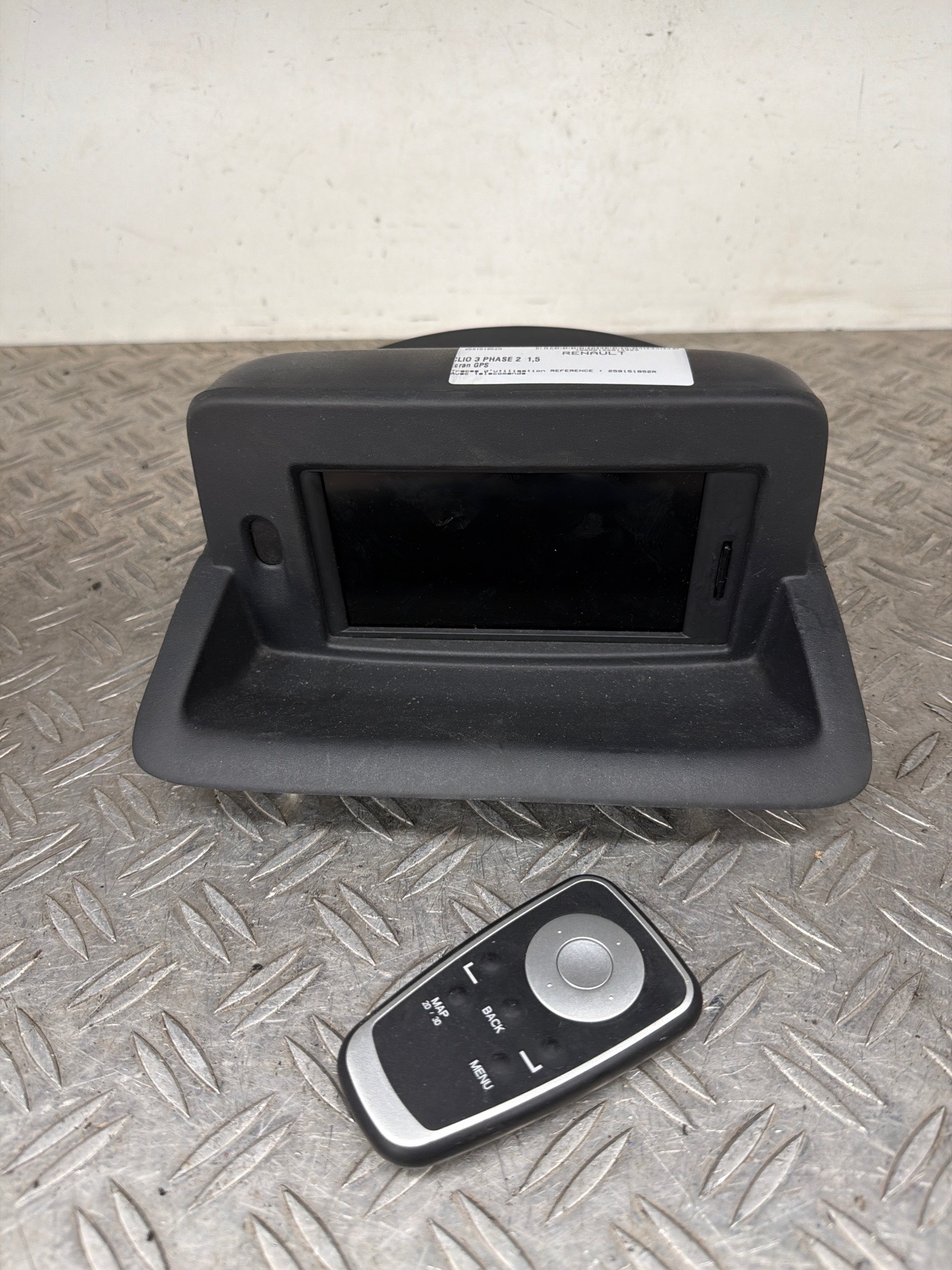 Ecran GPS RENAULT CLIO 3 PHASE 2 – 259151852R