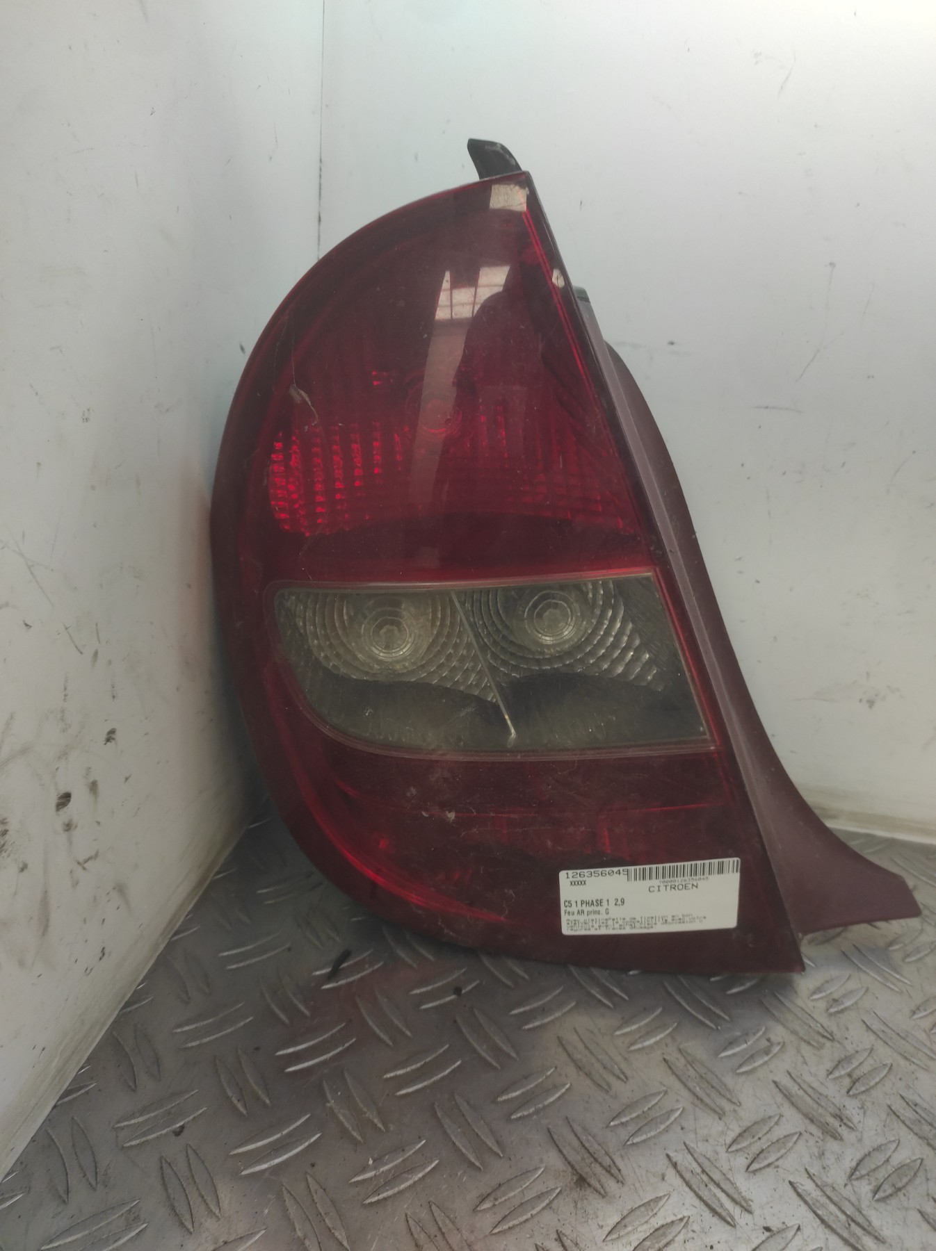 Feu arriere principal gauche (feux) CITROEN C5 1 PHASE 1 – XXXXX