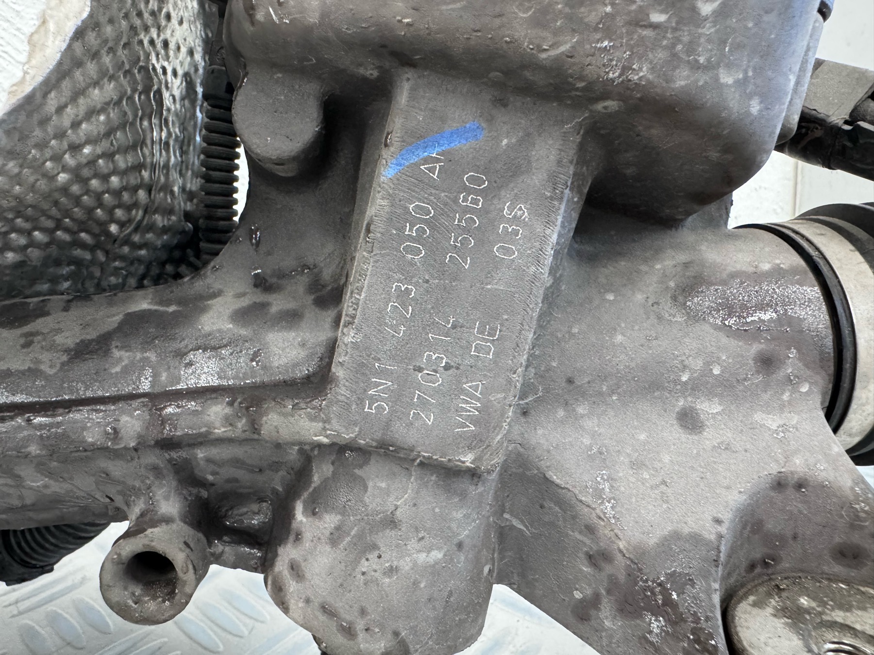 Cremaillere assistee VOLKSWAGEN TIGUAN 1 PHASE 2 – 5N1423050AR