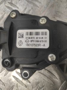 Potentiometre de pedale de gaz d’accelerateur RENAULT MASTER 3 PHASE 2 – 180107523R