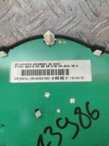 Compteur CITROEN C3 2 PHASE 1 – 96665882XT