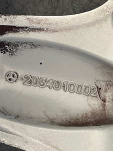 Jeu de 4 jantes MERCEDES CLASSE C 203 PHASE 1 – 2034010002