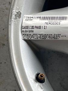 Jeu de 4 jantes MERCEDES CLASSE C 203 PHASE 1 – 2034010002