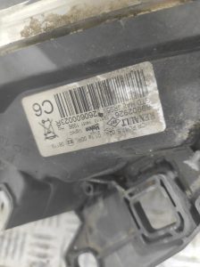 Optique avant principal gauche (feux)(phare) RENAULT SCENIC 3 PHASE 1 – 260600023R
