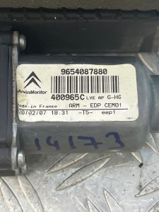 Moteur leve vitre avant gauche CITROEN C4 GRAND PICASSO 1 – 9654087880