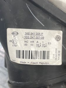Optique avant principal gauche (feux)(phare) VOLKSWAGEN JETTA 3 – 1K6941005P