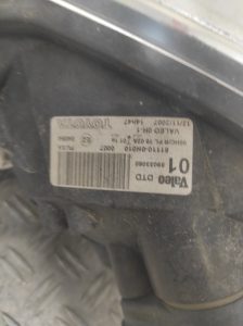 Optique avant principal droit (feux)(phare) TOYOTA AYGO 1 PHASE 1 – 811100H010