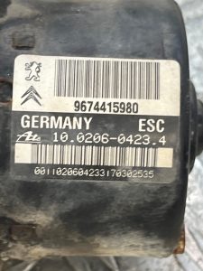 Bloc ABS (freins anti-blocage) CITROEN DS3 PHASE 1 – 9674415980
