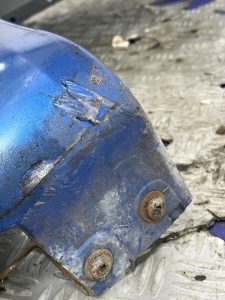 Extension d&rsquo;aile arriere gauche VOLKSWAGEN NEW BEETLE 1 PHASE 1 – 1C0821301
