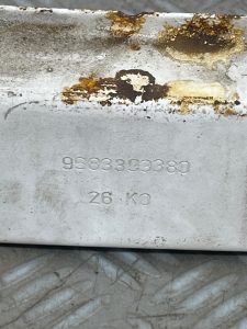 Renfort pare choc arriere (traverse) CITROEN DS3 PHASE 1 – 9683393380