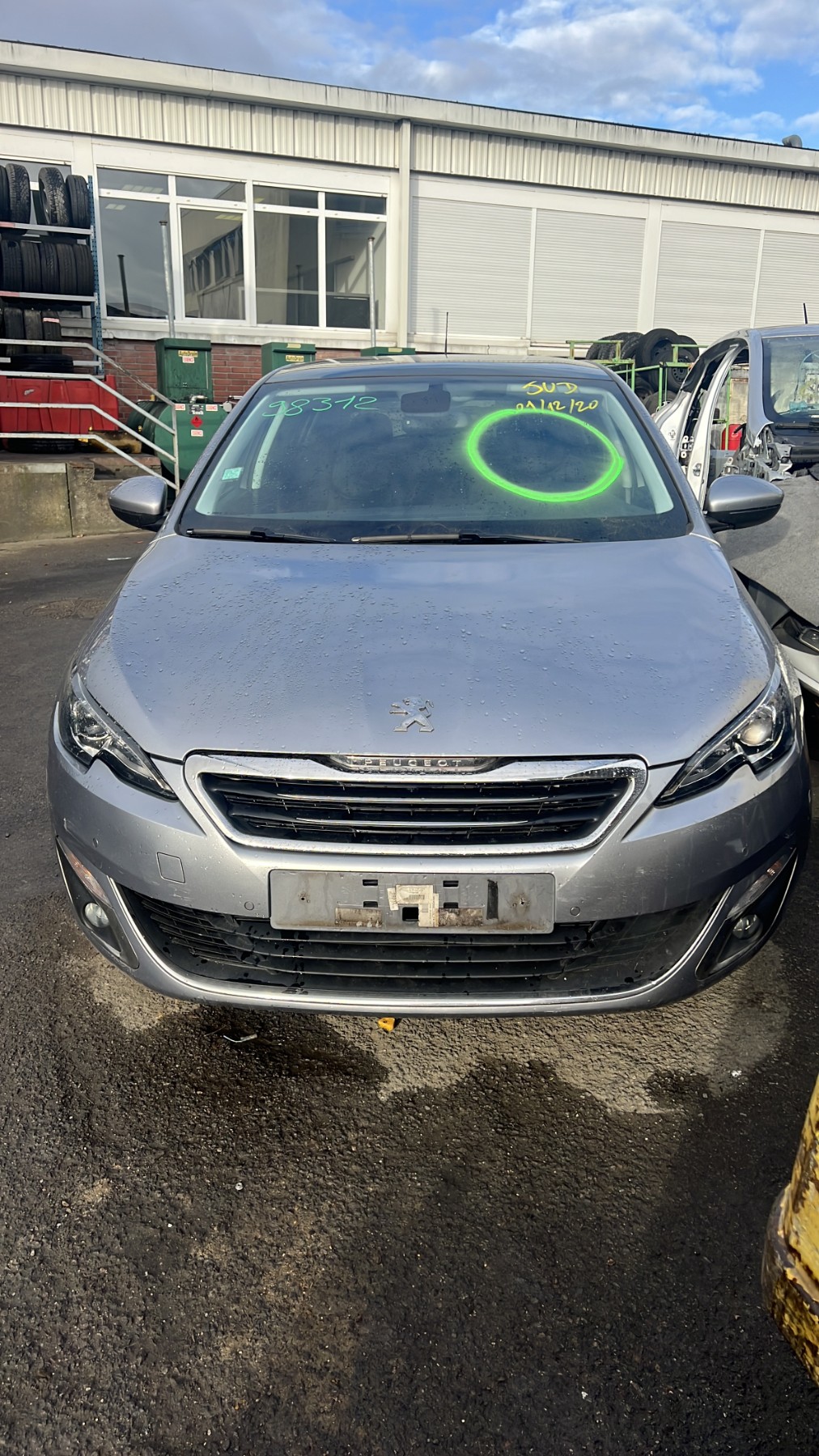 Renfort pare choc avant (traverse) PEUGEOT 308 2 PHASE 1 – 9677378580