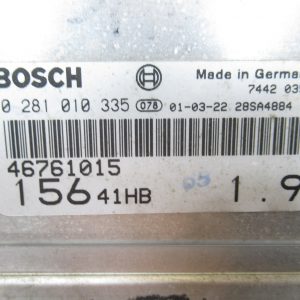 Calculateur moteur Bosch 0281010335 Alfa Romeo 156 1.9D