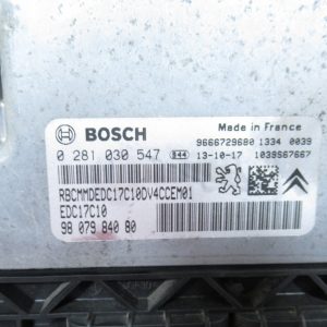 Kit de demarrage Citroen C3 2 1.4 0281030547