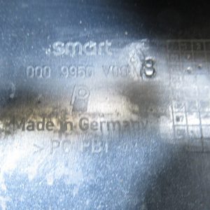 Element de pare choc arriere Smart W452
