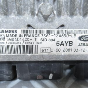 Kit de demarrage Ford Fusion 1.4 CDTI 5WS40140