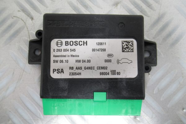 Boitier Radar de Recul Bosch Citroen C4 II Diesel 0 263 004 545 / 9800410080