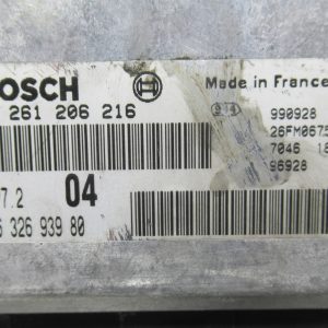 Calculateur Moteur Peugeot 206 0261206216