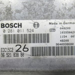 Calculateur Moteur Citroen C5 Phase 1 0281011524